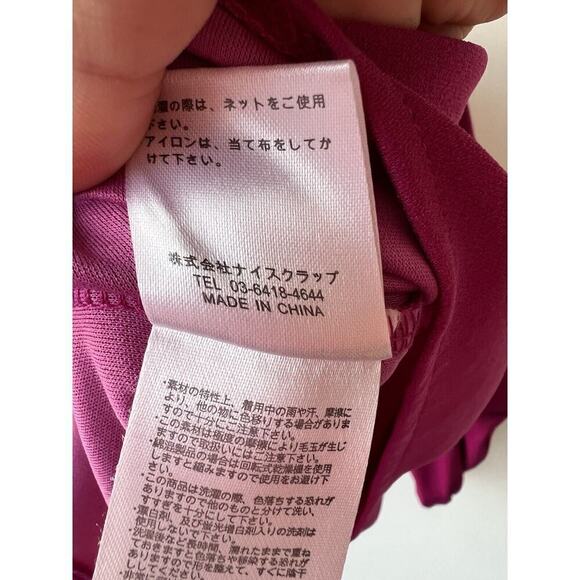 Continuer De Nice Claup Purple Puff Sleeve Blouse Japan Luxury Designer - Picture 9 of 10